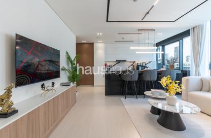 Apartment - 1 - 1 for rent in Trillionaire Residences - Business Bay - Dubai