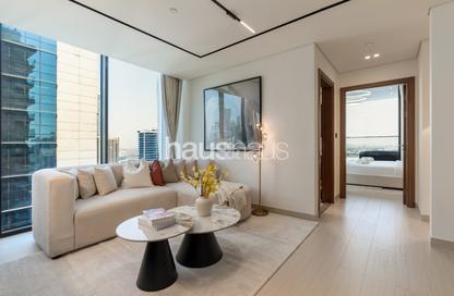 Apartment - 1 - 1 for rent in Trillionaire Residences - Business Bay - Dubai