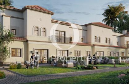 Townhouse - 2 - 3 for sale in Casares - Bloom Living - Zayed City (Khalifa City C) - Khalifa City - Abu Dhabi