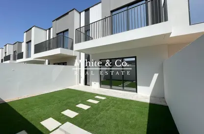 Townhouse - 3 Bedrooms - 4 Bathrooms for rent in Greenview - Emaar South - Dubai South (Dubai World Central) - Dubai