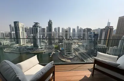 شقة - 2 غرف نوم - 3 حمامات للايجار في ليف ريزيدينس - دبي مارينا - دبي