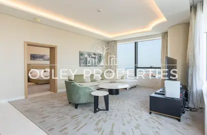 شقة - غرفة نوم - 2 حمامات للايجار في برج النخيل - نخلة جميرا - دبي شقة - غرفة نوم - 2 حمامات للايجار في برج النخيل - نخلة جميرا - دبي