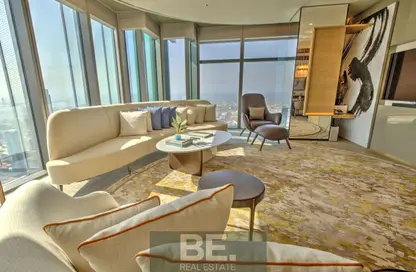 Apartment - 2 Bedrooms - 2 Bathrooms for rent in One Za'abeel Tower - Zabeel 1 - Zabeel - Dubai