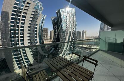 Apartment - 1 - 1 for rent in Vera Residences - Business Bay - Dubai