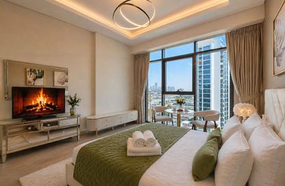 Apartment - Studio - 1 for rent in Farhad Azizi Residence - Dubai Healthcare City 2 - Al Jaddaf - Dubai