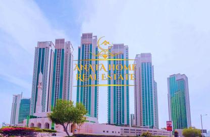 Apartment - Studio - 1 Bathroom for rent in Al Maha Tower - Marina Square - Al Reem Island - Abu Dhabi