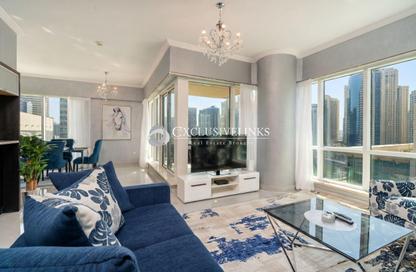 Apartment - 3 - 3 for rent in Al Majara 1 - Al Majara Towers - Dubai Marina - Dubai