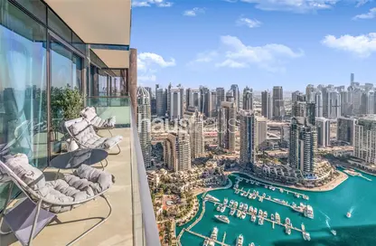 شقة - غرفة نوم - 2 حمامات للايجار في بوابة المارينا 2 - مارينا جيت - دبي مارينا - دبي شقة - غرفة نوم - 2 حمامات للايجار في بوابة المارينا 2 - مارينا جيت - دبي مارينا - دبي