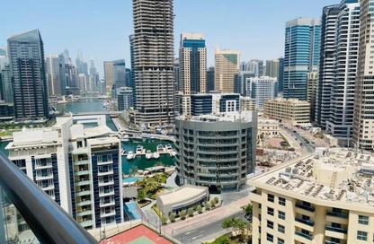 Apartment - 1 Bedroom - 2 Bathrooms for rent in DEC Tower 2 - DEC Towers - Dubai Marina - Dubai