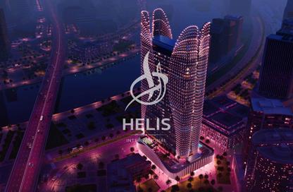 شقة - غرفة نوم - 2 حمامات للبيع في بن غاطي سكاي هول - الخليج التجاري - دبي