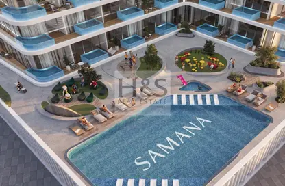 Apartment - Studio - 1 Bathroom for sale in Samana Ibiza - Dubai Land Residence Complex - Dubai Land - Dubai