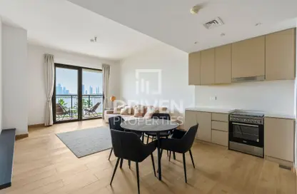 Apartment - 1 Bedroom - 1 Bathroom for rent in La Voile Building 3 - La Voile - Port de La Mer - La Mer - Jumeirah - Dubai