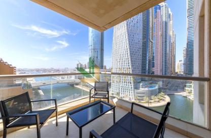 Apartment - 2 - 3 for rent in Iris Blue - Dubai Marina - Dubai