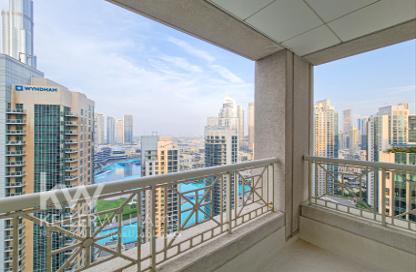 Apartment - 1 - 2 for rent in 29 Burj Boulevard Tower 1 - 29 Burj Boulevard - Downtown Dubai - Dubai