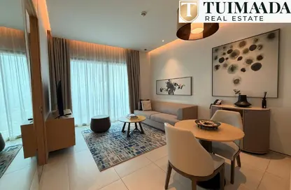 Apartment - 1 Bedroom - 2 Bathrooms for rent in Jumeirah Gate Tower 2 - The Address Jumeirah Resort and Spa - Jumeirah Beach Residence - Dubai
