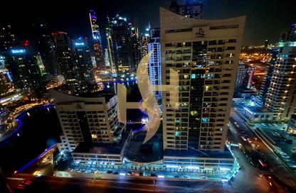 Apartment - Studio - 1 Bathroom for rent in Marina View Tower A - Marina View - Dubai Marina - Dubai