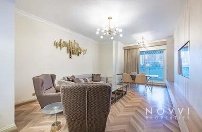 Apartment - 1 Bedroom - 2 Bathrooms for rent in Al Yass Tower - Emaar 6 Towers - Dubai Marina - Dubai