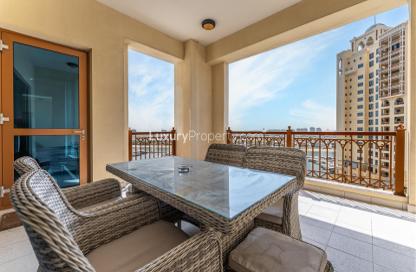 Apartment - 2 Bedrooms - 3 Bathrooms for rent in Marina Residences 1 - Marina Residences - Palm Jumeirah - Dubai