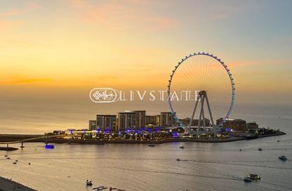 Apartment - 1 - 2 for rent in Bluewaters Residences Building 2 - Bluewaters Residences - Bluewaters - Dubai