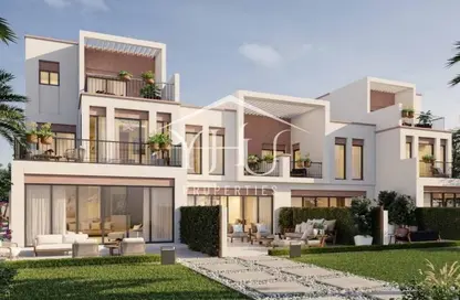 Townhouse - 4 Bedrooms - 4 Bathrooms for rent in Costa Brava 1 - Costa Brava at DAMAC Lagoons - Damac Lagoons - Dubai