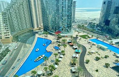 Apartment - 3 - 4 for rent in Sun Tower - Shams Abu Dhabi - Al Reem Island - Abu Dhabi