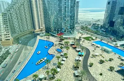 Apartment - 3 Bedrooms - 4 Bathrooms for rent in Sun Tower - Shams Abu Dhabi - Al Reem Island - Abu Dhabi