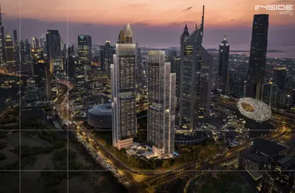 شقة - غرفة نوم - 2 حمامات للبيع في أبراج الإمارات - شارع الشيخ زايد - دبي