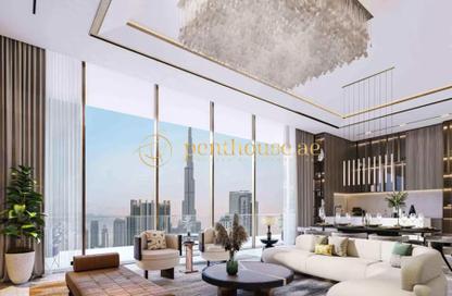 شقة - 2 غرف نوم - 2 حمامات للبيع في اكسكوزيت ليفينج ريزيدنسز - برج خليفة - وسط مدينة دبي - دبي