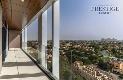 Apartment - 3 Bedrooms - 4 Bathrooms for rent in Vista by Prestige One - Dubai Sports City - Dubai