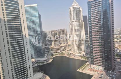 مكتب - استوديو للايجار في وان ليك بلازا - (JLT) مجمع T - أبراج بحيرات الجميرا - دبي