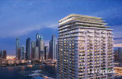 Apartment - 3 Bedrooms - 4 Bathrooms for sale in Beachgate by Address - EMAAR Beachfront - Dubai Harbour - Dubai