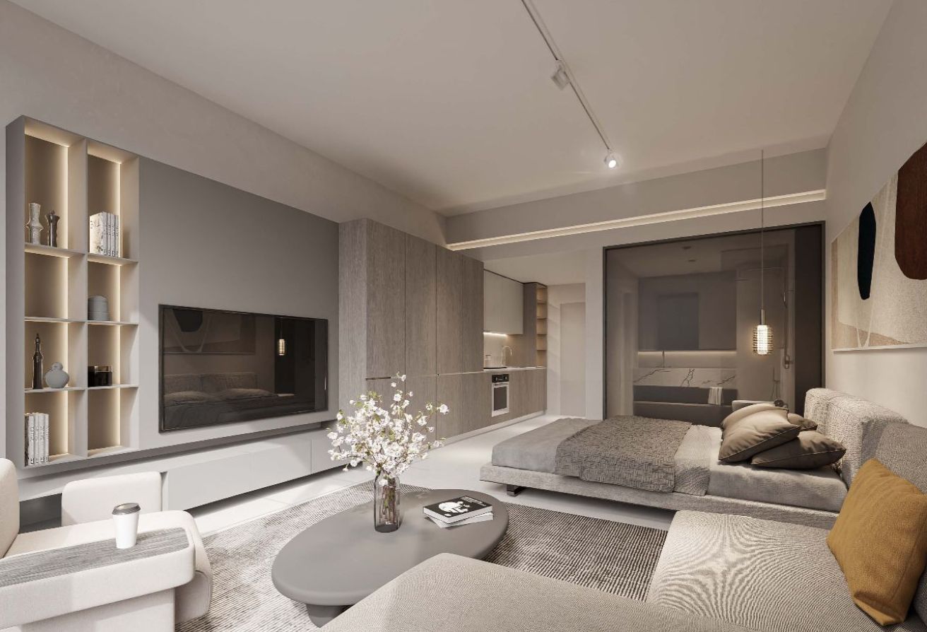 BRAND NEW | LOW RISE BUILDING | 1BR + STUDY ROOM - 2