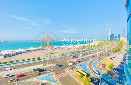Apartment - 3 - 4 for rent in Bel Ghailam Tower - Corniche Road - Abu Dhabi