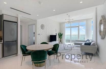Apartment - 1 Bedroom - 1 Bathroom for rent in Sunrise Bay Tower 1 - Sunrise Bay - Emaar Beachfront - Dubai Harbour - Dubai