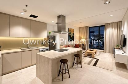 Apartment - 1 - 2 for rent in Aumary Residence - Meydan Avenue - Meydan - Dubai