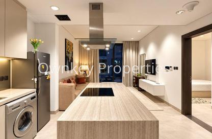 Apartment - 1 - 2 for rent in Aumary Residence - Meydan Avenue - Meydan - Dubai
