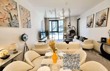 Apartment - 1 Bedroom - 2 Bathrooms for rent in Bluebay Walk - Ajmal Makan City - Sharjah Waterfront City - Sharjah