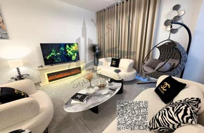 Apartment - 1 Bedroom - 2 Bathrooms for rent in Bluebay Walk - Ajmal Makan City - Sharjah Waterfront City - Sharjah