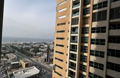 Apartment - 1 Bedroom - 2 Bathrooms for rent in Orient Tower 2 - Orient Towers - Al Bustan - Ajman