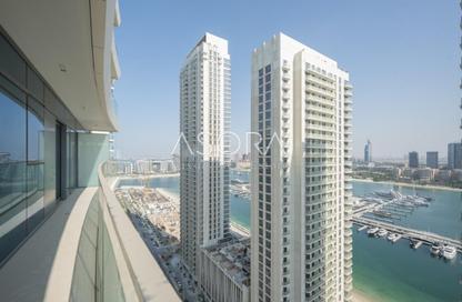 شقة - 2 غرف نوم - 2 حمامات للايجار في برج Beach Vista 1 - بيتش فيستا - إعمار بيتشفرونت - دبي هاربور - دبي