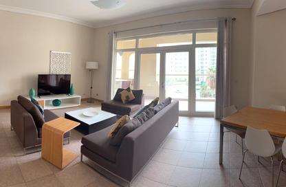 Apartment - 1 Bedroom - 2 Bathrooms for rent in Al Das - Shoreline Apartments - Palm Jumeirah - Dubai