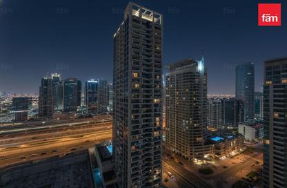 Apartment - 1 Bedroom - 2 Bathrooms for rent in Silverene Tower B - Silverene - Dubai Marina - Dubai