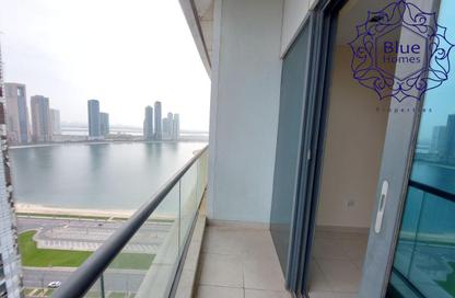 Apartment - 2 - 4 for rent in Al Seer Tower - Al Khan - Sharjah