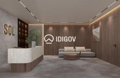 Office Space - Studio - 1 Bathroom for rent in SOL Bay - Business Bay - Dubai