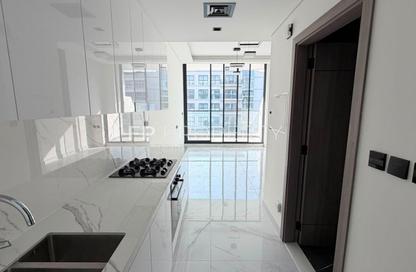 Apartment - Studio - 1 Bathroom for rent in Samana Santorini - Dubai Studio City - Dubai