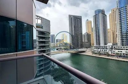 شقة - 3 غرف نوم - 4 حمامات للايجار في برج أري مارينا فيو - دبي مارينا - دبي