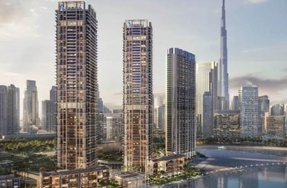 Apartment - 1 Bedroom - 2 Bathrooms for sale in Peninsula Four - Peninsula - Business Bay - Dubai