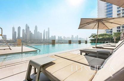 شقة - غرفة نوم - 1 حمام للبيع في برج Marina Vista 1 - مارينا فيستا - إعمار بيتشفرونت - دبي هاربور - دبي