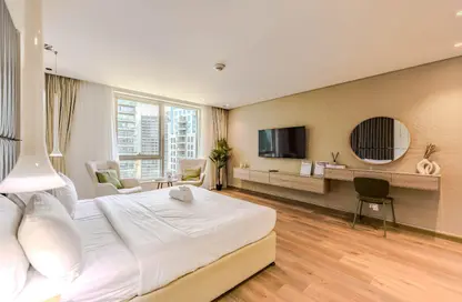 Apartment - Studio - 1 Bathroom for rent in DAMAC Maison Canal Views - Business Bay - Dubai