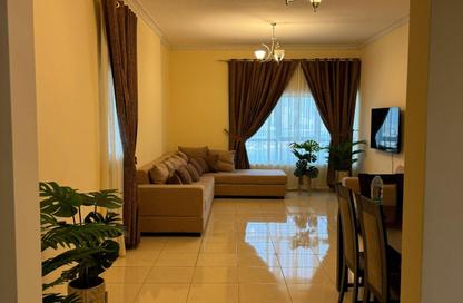 Apartment - 2 Bedrooms - 3 Bathrooms for sale in Orient Tower 1 - Orient Towers - Al Bustan - Ajman Apartment - 2 Bedrooms - 3 Bathrooms for sale in Orient Tower 1 - Orient Towers - Al Bustan - Ajman